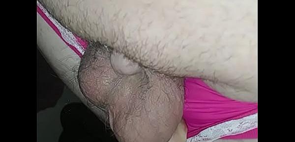  Amanda after shrinking her itty boi clitty
